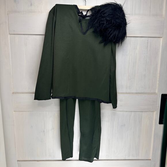 Boys Frankenstein Halloween Costume Set Makeup & Mask Complete Monster Outfit - Picture 3 of 10